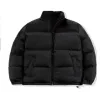 Erkek kadın moda ceket kuzey kış pamuklu erkekler puffer ceketler parkas ile mektup nakış açık ceketleri yüz ceket sokak kıyafeti sıcak kıyafetler i5f4#