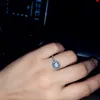 Crystal Diamond Ring en Oorknopjes Set voor Pandora Echt 925 Sterling Zilver designer Sieraden Voor Vrouwen Meisjes Luxe Ringen en Oorbel met Originele Doos