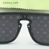 Lunettes de soleil pour hommes femmes cadre noir argent miroir fleur lettre lentille conduite marque lunettes de soleil lunettes de sport de plein air
