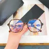 10% OFF Sunglasses New High Quality models Xiaoxiangjia's internet celebrity the same type of large male plate myopia plain face glasses frame female ch3421
