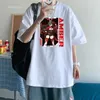 Men's T Shirts Game Graphic Shirt Summer Casual Tees Tops Harajuku Kawaii Raiden Shogun/sucrose/amber Unisex Oversized Short Sleeve