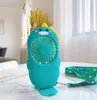 Mode Kawaii Rosa Lila Blau Cartoon Design mini Hand Fans Für Sommer Schule Coole Nette Tragbare USB Fan für kinder