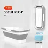 Lavelli da bagno Pieghevole Mop Secchio Silicone Portatile Secchio di pulizia Pesca Stoccaggio Bacino Camping Car Wash Secchi pieghevoli Articoli per la casa 230710