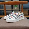 Dress Shoes Summer Breathable Canvas Men 2023 Fashionable Casual Hundred with Plaid Cloth Thick Bottomed Le Fu 230710