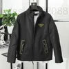 Men's Outerwear & Coats designer Light Luxury Wear Casual Youth Autumn and Winter Warm Thick Standing Collar Cotton Coat 0ZBE