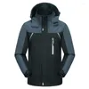 Herrenjacken Herrenjacke Regenmäntel Sport Outdoor Skifahren Frühling Herbst Männliche Mäntel Wasserdichte Windjacke Atmungsaktive Kapuze