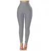 Pantalons actifs femmes solides Leggings sans couture femmes collants d'entraînement doux tenues de Fitness Yoga taille haute vêtements de sport Spandex Autum