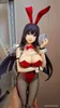 Movie Games original bulk defective B-style FREEing Kakegurui xx Yumeko Jabami 1/4 Bunny Ver Pvc action Figure Adults Collection Model doll