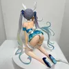 Actie Speelfiguren 24 cm BINDing Mile Anime Figuur Blauw Action Figure Bunny Girl Figuur Sexy Meisje Collectie Speelgoed R230710
