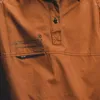 Fritidsskjortor för män F GIRLS Vintage Cargo för män Polo kortärmad sommar Japansk Streetwear Hip Hop Retro arbetströjor Man Safari Style