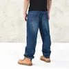 Jeans da uomo 30-46 Pantaloni lunghi taglie forti Pantaloni larghi a gamba dritta Denim Jeansmen Autunno Trend Oversize Big Casual