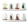 Бутылки для хранения специй Jar 4 Pcs Four Seasons Plant Creative Animals приправить бутылочные бутылки соли сахарного перец шейкер