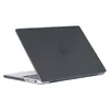 Macbook-fodral för Air Pro 13 14 16 tum Frost Hard Front Bakre skal Helkropp Kolfiber Design Apple Laptop Shell A1932 A1706 A2442 A2485