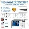 Outros equipamentos de beleza Controle de toque para tratar Ed Equipamento de fisioterapia por ondas de choque Instrumento de alívio da dor para terapia por ondas de choque