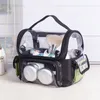 Toiletry Kits PVC Makeup Bag For Women Large Capacity Travel Waterproof Transparent Cosmetic Box With Compartments 230711