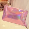 Evening Bags Hologram Laser Messenger For Teenage Girls Tassel Chains Bag Women Crossbody Optical Maser Leather 230711