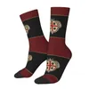 Chaussettes pour hommes Mignon Vintage Sardaigne Blason Femmes Hommes Chaud Impression 3D Italie Sardaigne Patriotique Sports Basketball