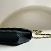 Digner Mini Torka na ramię 17.2 cm płata jagnięciny Uchwyt telefonu z torbą łańcuchową luksusowa torebka wysoka naśladowanie torba crossbody z pudełkiem ZC117