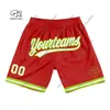 Herren Shorts PLstar Cosmos 3D-Druck individueller Name Mode Sommer Herren Shorts rot rosa schwarz weiß Basketball 230710