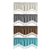 Curtain Small Window Curtains Valance Rod Pocket Draperies For Home Bathroom Bedroom Decoration