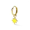 Dangle Earrings Fashion Bohemian Gold Color Small Star Moon Drop Earring Mascot Ornaments For Women Accessories Wholesale