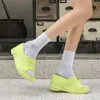 Slippers Solid Color Summer Sandals For Women Moccasin Women's Flip Flops Net Woman Sneakers Espadrilles Tennis