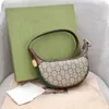 Ophidia Portefeuille Aisselles Épaule Demi-Lune Sacs Femmes Nylon Mini Pochette Croissant Bandoulière Sac Fourre-tout Hommes Poignée Supérieure Designer Toile Sacs À Main Pochette