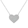 Pendentif Colliers Charme Argent Sterling 925 Pendentif Coeur Micro Pave Diamant Cz Pendentifs Colliers pour Femmes Fête De Mariage Bijoux De Mariage Cadeau 230710