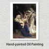 Canção dos anjos William Adolphe Bouguereau pintura réplica de arte clássica pintada à mão decoração de escritório de alta qualidade