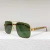 15% zniżki na okulary przeciwsłoneczne Nowe wysokiej jakości Gjiains Celebrytka w tym samym stylu Square Square Toads Pilot Sunglasses Mężczyzna GG0529