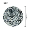 Mouse Pads Wrist Petal Round Mouse Pad in Non-Slip Base Desk Mat for Office Home R230711