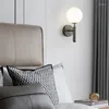 Wall Lamps TEMOU Contemporary Classic Brass Lamp LED Simply Creative Sconce Lighting For Home Bed Room Decor