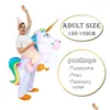 Altre forniture per feste festive Carnevale divertente Cosplay Flamingo Costumi gonfiabili Costume di Halloween Per Adt Uomo Donna Abito unisex Dh8Ud