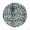 Mouse Pads Wrist Petal Round Mouse Pad in Non-Slip Base Desk Mat for Office Home R230711