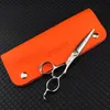 Hair Scissors FnLune 60 Tungsten Steel Damascus Pattern Professional Salon dressing Cut Barber Accessories cut Shear 230204