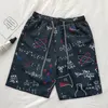 Men's Shorts J GIRLS Men Board Printed Plus Size 4XL Summer Beach Leisure Mens Short Vacation Loose Quick Dry Hip-hop Teens Harajuku