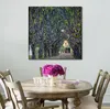 Pinturas Arte Pintura a óleo sobre tela Estrada arborizada que leva à mansão em Kammer Alta Áustria Gustav Klimt Alta qualidade artesanal