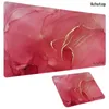 Mouse Pads Bilek Pembe Mürekkep Mermer Mousepad Mat Fare Oyun Oyun Fare Pad 80X30cm Büyük Bilgisayar Klavye PC R230710 için Fare Mat Masası