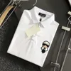 Summer Casual Polo Shirt Men Women Sweatshirt Embroidered Short Sleeve Tshirts Karl Designer Tshirt Lapel Pullover tee TMW9 H859