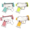 Gun Toys 4 Pcs Transparent Water Shooter Kids Supply Toy s Wear résistant Party Favor Cartoon Abs Plastic Pool Summer 230711