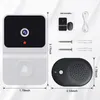 Z30 Campanello elettronico senza fili WiFi Smart Video Campanello Citofono visivo digitale WIFI Campanello per porte Portiere Telecamera di sicurezza domestica