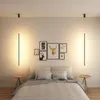 Candeeiros Pendentes Nórdicos Criativos Linha LED Longo Candeeiro Personalidade Simples Sala de Estar Cama Fundo de Parede Artístico Atmosfera