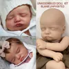 Poupées 20 Pouces Vinyle Reborn Doll Kit Fait À La Main Bébé Rosalie Supply DIY Jouet Diy 230710
