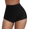 Intimo modellante da donna Pantaloni avvolgenti per il corpo Shapewear Cuscino in spugna traspirante Hip Lift Intimo alto per mutandine da donna Vita da donna