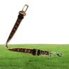 FF Luxury Dog Collar Leases Set Designer Dog Leash Seat Belts Pet Collar and Pets Chain With For Small Medium Large Dogs Cat Chi6033837