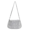 Torebki wieczorowe Fashion s Clutch Bag Shiny Crystal Female Dinner Party Torebki ślubne Torebka Projektant Ramię Pod Pachami 230711