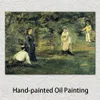 エドゥアール・マネの絵画の高品質複製クロッケー手作りキャンバスアート現代のリビングルームの装飾