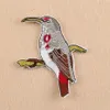 NYA Strykplåster Gör-det-själv-broderade lappklistermärke för kläder kläder Tygbrickor Sy vivd birds design1725