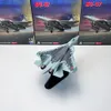 Aeronave Modle Diecast Alloy 1 100 Scale Russian Metal Fighter Su 57 Modelo de avião Su 57 Plane For Boy Toy Gifts Collection 230710