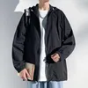 Men's Jackets Summer Thin Men Skin Coats Hooded Sun Protection Breathable Cool Lightweight Windbreaker Casual